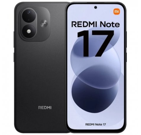 Xiaomi Redmi Note 17 Smartphone Pantalla 6.99" - 6GB - 256GB - Camara Principal 50MP - Bateria 770mAh - Color Negro
