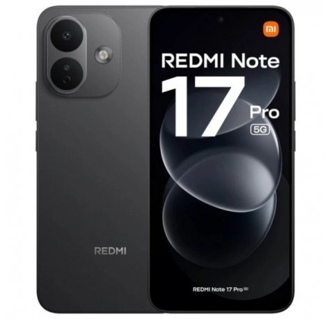 Xiaomi Redmi Note 17 Pro 5G Smartphone Pantalla 6.83" - 6GB - 256GB - Camara Principal 50MP - Bateria 8340mAh - Color Negro