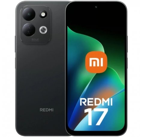 Xiaomi Redmi 17 5G Smartphone Pantalla 6.99" - 4GB - 256GB - Camara Principal 50MP - Bateria 7700mAh - Color Negro