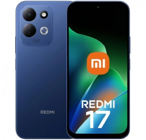 Xiaomi Redmi 17 5G Smartphone Pantalla 6.99" - 4GB - 256GB - Camara Principal 50MP - Bateria 7700mAh - Color Azul