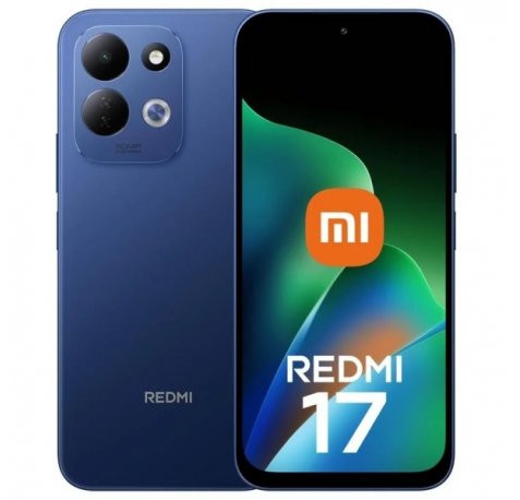 Xiaomi Redmi 17 Smartphone Pantalla 6.99" - 4GB - 256GB - Camara Principal 50MP - Bateria 7700mAh - Color Azul