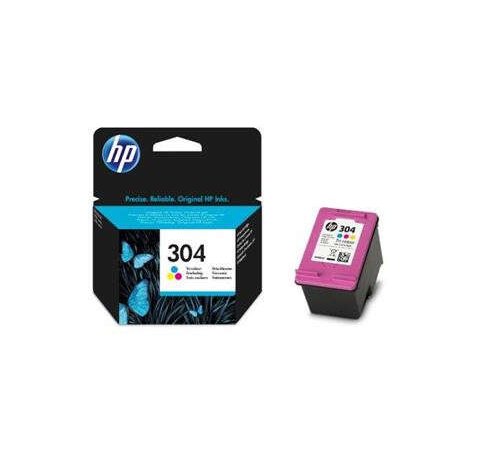HP 304 Color Cartucho de Tinta Original - N9K05AE