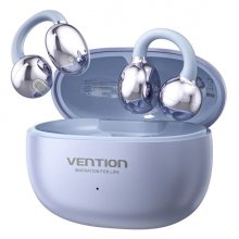 Vention A11 Clip-On Auriculares Intraurales Inalambricos - Bluetooth 6.0 - Alcance 10m - Estuche con Bateria de 400mAh - Color Blanco