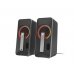 Genesis Hellium 100BT Altavoces 2.0 10W - USB - Bluetooth / Minijack - RGB -  Color Negro