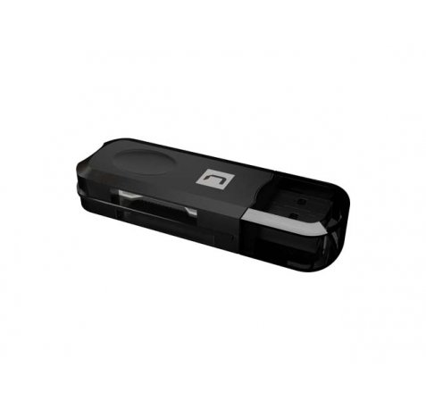 Natec Mini Ant 3 Lector de Tarjetas - SDHC, MMC, M2, MicroSD, USB 2.0 - Color Negro