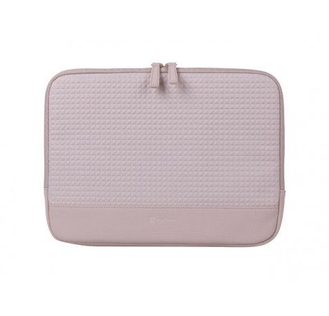 Natec Mussel 2 Funda par Portatiles de 14.1" - Resistente a Salpicaduras y Humedad - Delgada y Resistente - Color Rosa