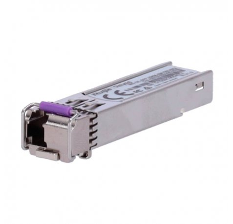Ruijie NIS-GE-SFP-20KM-SM1550-BIDI Modulo Transceptor SFP - Fibra Optica hasta 20km - Bidireccional - Conector LC - Transmision a 1310nm y Recepcion a 1550nm - Color Acero
