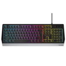 Genesis Rhod 300 Teclado Gaming Membrana - RGB - Anti-ghosting - Teclas Multimedia - Disposicion Portuguesa - Color Negro Genesis Rhod 300 Teclado Gaming Membrana - RGB - Anti-ghosting - Teclas Multimedia - Disposicion Portuguesa - Color Negro