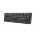 Natec Trout Teclado Slim - 104 Teclas Membrana - Color Negro
