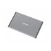 Natec Rhino GO Caja Externa para Discos HDD/SSD SATA 2.5" - USB 3.0 - Compatible con Discos de Hasta 4TB - Plug and Play - Color Gris