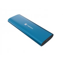 Natec Rhino Lite M.2 Caja Externa para Discos SSD M.2 - NVME/PCIe - USB-C 3.2 - Compatible con Discos de Hasta 10TB - Color Azul