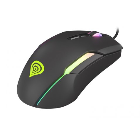 Genesis Xenon 220 G2 Raton Gaming - Sensor Optico 12800 DPI - 6 Botones- RGB - Color Negro