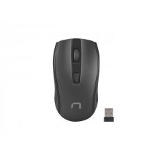 Natec Jay 2 Raton Optico Inalambrico - 1600 dpi - 2,4 Ghz - Adaptador USB - 4 Botones - Color Negro