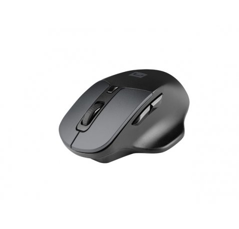Natec BlackBird 2 Raton Optico Inalambrico 2,4Ghz - 1600dpi - Silencioso - 6 Botones - Ergonomico - Color Negro
