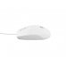 Natec Ruff 2 Raton Optico - 1000 dpi - Cable de 1,5 mtrs - 3 Botones - Color Blanco