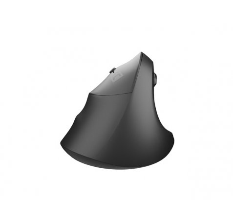 Natec Crake 2 Left Raton Optico Vertical Inalambrico - DiseÃ±o para Zurdos - 2.400 dpi - Bluetooth + 2,4Ghz - 6 Botones - Color Negro