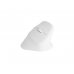 Natec Crake 2 Raton Optico Vertical Inalambrico - 2.400 dpi - Bluetooth + 2,4Ghz - 6 Botones - Color Blanco