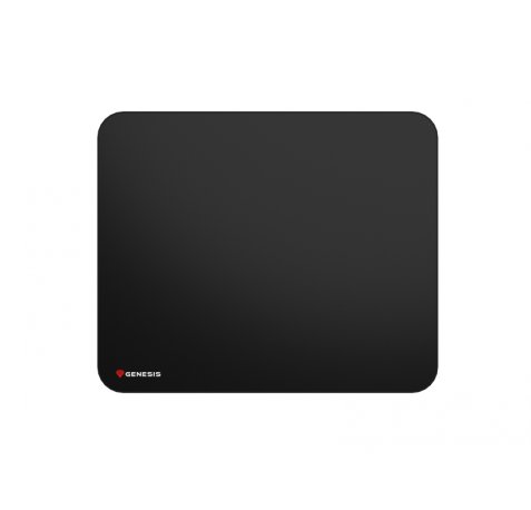 Genesis Carbon 500 Alfombrilla L Logo - 400X330X2.5MM - Superficie de Tela - Base de Goma Antideslizante - Color Negro