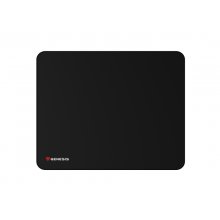 Genesis Carbon 500 Alfombrilla XL Logo - 500X400X2.5MM - Superficie de Tela - Base de Goma Antideslizante - Color Negro