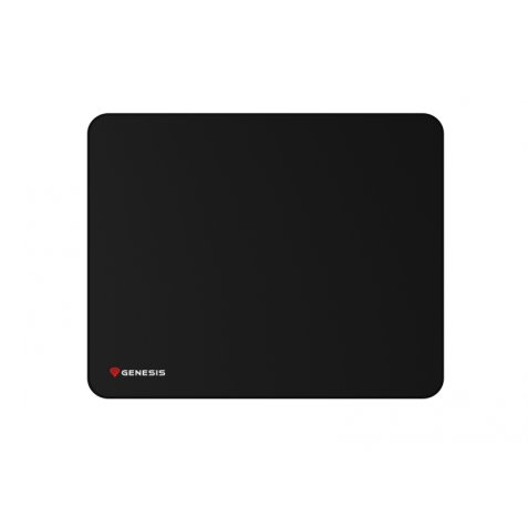 Genesis Carbon 500 Alfombrilla XL Logo - 500X400X2.5MM - Superficie de Tela - Base de Goma Antideslizante - Color Negro