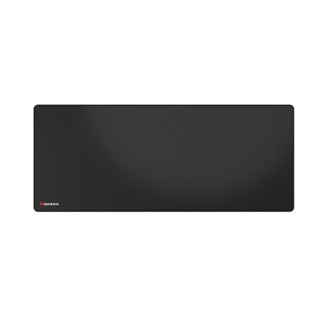 Genesis Carbon 500 Alfombrilla Ultra Logo - 1100X450X2.5MM - Superficie de Tela - Base de Goma Antideslizante - Color Negro