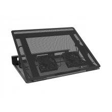 Natec Tern 2 Base Refrigeradora para Portatil de 17.3" - 2 Ventiladores Magneticos de 80 mm - Control de Velocidad - Solida Construccion Metalica - Color Negro Natec Tern 2 Base Refrigeradora para Portatil de 17.3" - 2 Ventiladores Magneticos de 80 mm - Control de Velocidad - Solida Construccion Metalica - Color Negro