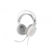 Genesis Neon 613 G2 Auricular Gaming - Altavoz 50mm -  Microfono de Condensador - RGB - Jack 3.5 - Color Blanco