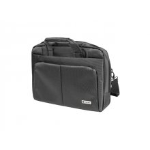 Natec Gazelle Maletin para Portatiles de 15,6" - Multiples Bolsillos - Resistente a Salpicaduras - Gran Capacidad - Color Gris