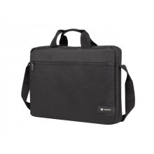 Natec Wallaroo 2 Maletin para Portatiles de 15.6" + Raton Inalambrico, 2 en 1 -  Raton 1600Dpi Ergonomico - Color Negro