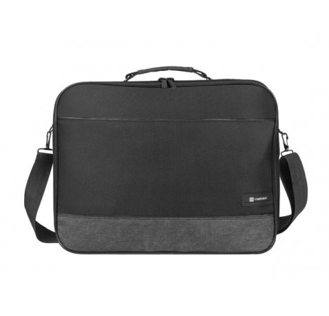 Natec Impala 2 Maletin para Portatiles de 15.6" - Marco Rigido Antimpactos - Color Negro
