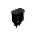 Natec Ribera Cargador de Pared 20W - 1xUSB-C - Carga Rapida - Color Negro
