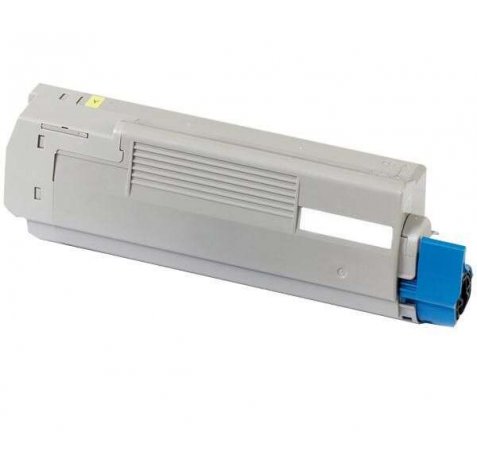 Compatible OKI C532, C542, MC573, MC563 Amarillo Cartucho de Toner 46490605 / 46490401