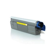 Compatible OKI C612 Amarillo Cartucho de Toner 46507505