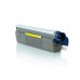 Compatible OKI C612 Amarillo Cartucho de Toner 46507505
