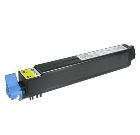 Compatible OKI Executive ES3640A3 / Pro Amarillo Cartucho de Toner 43837105