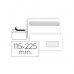 Sam Pack de 500 Sobres Americanos de Papel Offset 90grs con Ventana a la Derecha - Medidas 115x225mm - Especial para Impresoras Laser - Autoadhesivo con Tira de Silicona - Color Blanco