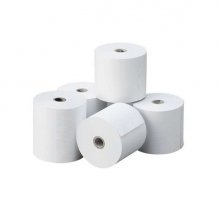 Oqonos Rollo de Papel Termico 80x80x12mm, Libre de BPA, FSC, 74.2 metros, 55 gramos (5 uds) Oqonos Rollo de Papel Termico 80x80x12mm, Libre de BPA, FSC, 74.2 metros, 55 gramos (5 uds)