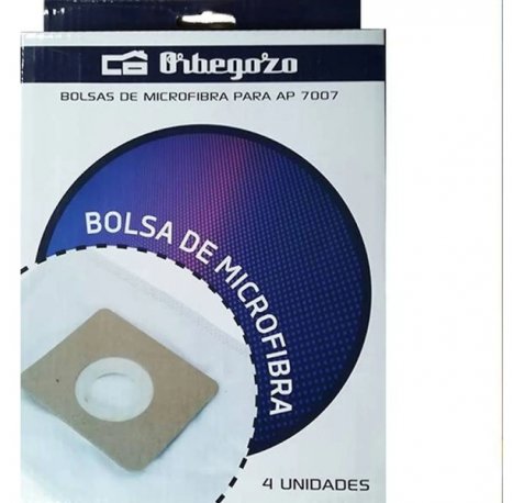 Orbegozo Bolsas de Microfibra Para AP 7007 - 4 Unidades