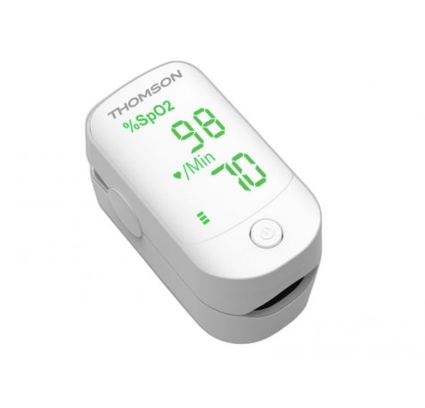 Thomson Oxymore L1 Pulsioximetro - Gran Pantalla LED - DiseÃ±o Ergonomico - Apagado Automatico
