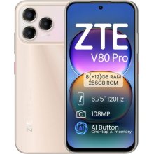 ZTE Blade V80 Pro Smartphone Pantalla 6,7" - 8 GB - 256 GB - 120 Hz - Camara 108 MP -  Bateria 5000 mAh - Color Dorado
