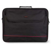 NGS Passenger Plus Maletin para Portatil 18" - Acolchado Interior - 2 Compartimentos y Bolsillo Exterior - Color Negro