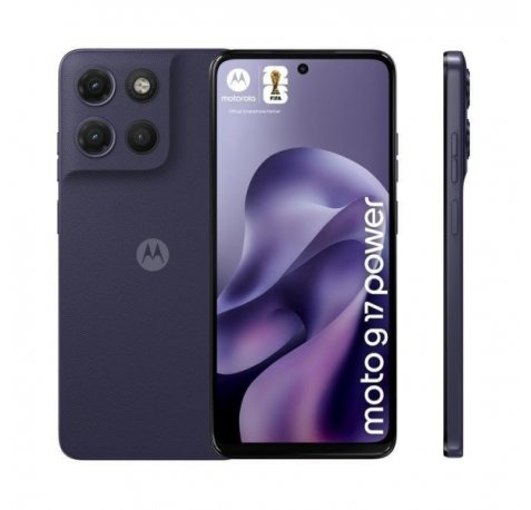 Motorola Moto G17 Power Smartphone Pantalla LCD 6.72" - 4GB - 256GB - Camara 50mp - Bateria 6000mAh - Color Purpura