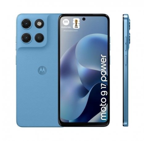Motorola Moto G17 Power Smartphone Pantalla LCD 6.72" - 4GB - 256GB - Camara 50mp - Bateria 6000mAh - Color Azul