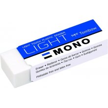 Tombow Mono Light Goma de Borrar - 13g - Especial para Borrado Delicado - Funda de Papel - PVC Libre de Ftalatos y Latex - Color Blanco (40 uds)