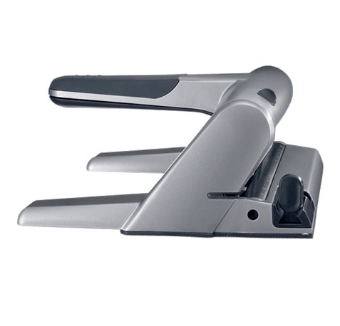 Petrus 514 Taladro Perforador de Punzones Moviles - Hasta 30 Hojas - Hasta Formato A2 - Para hacer hasta 6 Agujeros - 4 Punzones Incluidos