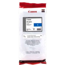 Canon PFI207 Cyan Cartucho de Tinta Original - PFI207C / 8790B001