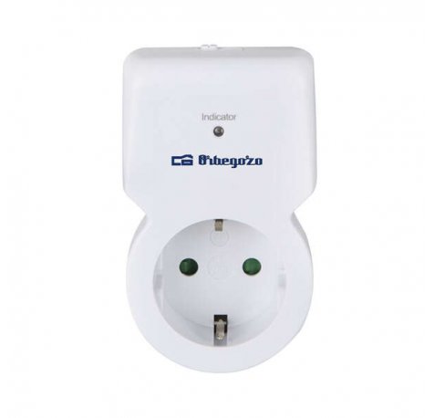 Orbegozo Pg 30 Enchufe Inalambrico con Mando a Distancia - Controla tus Dispositivos a Distancia - 4 Frecuencias Posibles - Alcance Maximo 30 Metros - Facil de Usar - Potencia Maxima 3600W