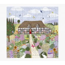 Pictura Tarjeta Puzzle - 15.5x15.5cm - Tematica Casa de Campo - 49 Piezas - Incluye Tarjeta Plegada y Sobre Blanco - Certificacion FSC