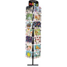 Pictura Expositor Puzzle - 15.5x15.5cm - 35 Compartimentos - Capacidad para 210 Tarjetas - Impresas en Papel con Certificacion FSC