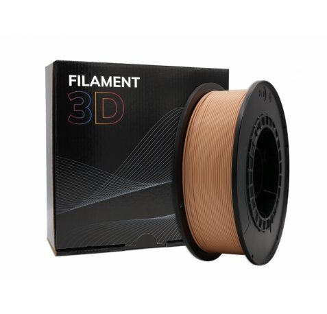 Filamento 3D PLA - Diametro 1.75mm - Bobina 1kg - Color Melocoton claro | pla - diametro - bobina - color melocoton claro